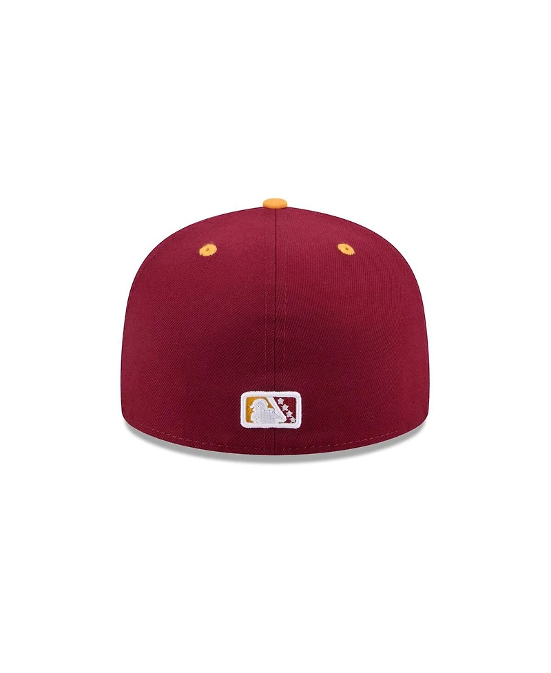 New Era Men's Burgundy Northwest Arkansas Naturals Theme Nights 59FIFTY Fitted Hat