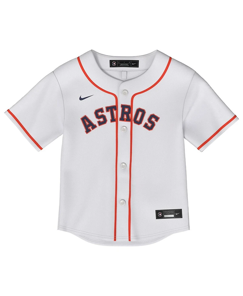 Nike Baby Boys and Girls Jose Altuve White Houston Astros Home Replica Jersey