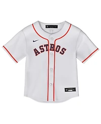 Nike Baby Boys and Girls Jose Altuve White Houston Astros Home Replica Jersey