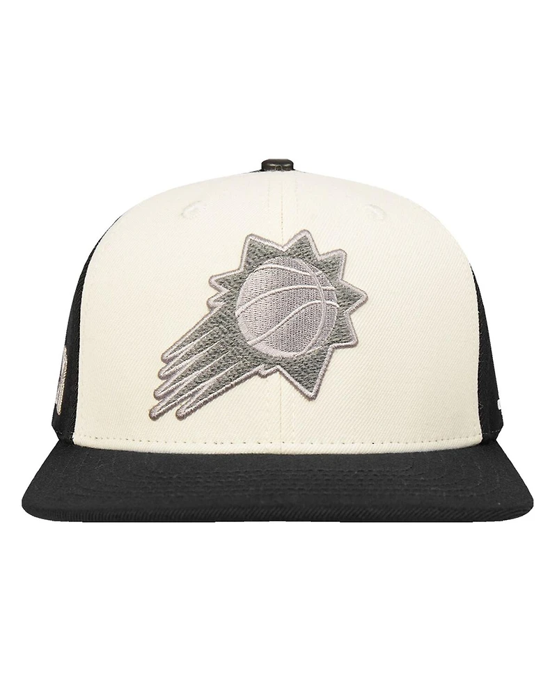 Pro Standard Men's Cream Phoenix Suns French Terry Snapback Hat