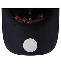 New Era Women's Navy Boston Red Sox Corduroy 9TWENTY Adjustable Hat