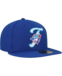 New Era Men's Royal Toronto Blue Jays Duo Logo 2.0 59FIFTY Fitted Hat