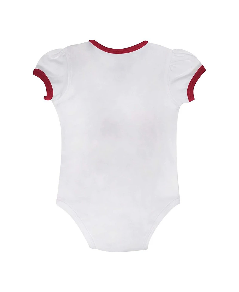 Outerstuff Baby Boys and Girls 2-Piece Oklahoma Sooners Love My Team Bodysuit Skirt Set