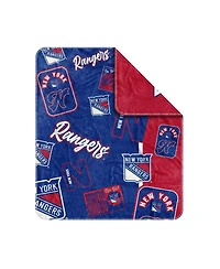 Logo Brands New York Rangers 50" x 60" Dream Weave Throw