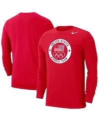 Nike Men's Team Usa Performance Long Sleeve T-Shirt