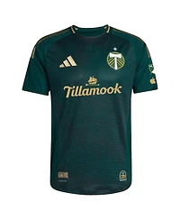 Adidas Men's Diego Chara Green Portland Timbers 2025 Forever Gold Authentic Player Jersey
