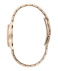 Olivia Burton Women's Egerton Rose Gold Tone Stainless Steel Bracelet Watch, 28mm
