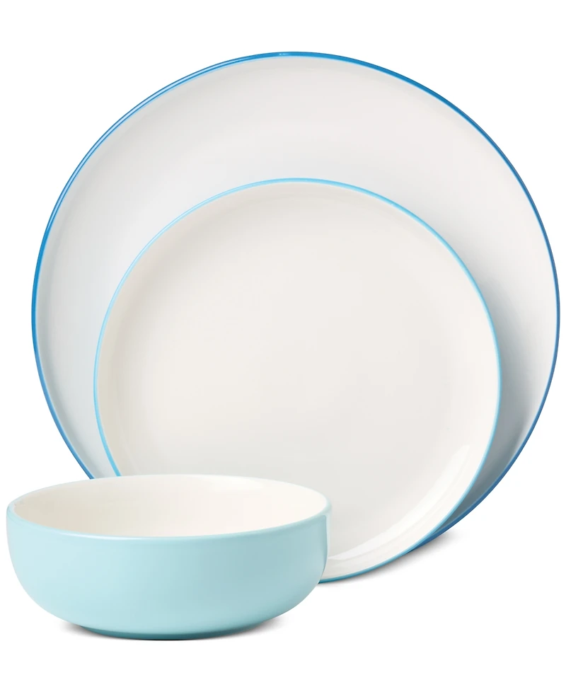 Oneida 24/7 Colors 12-Pc. Dinnerware Set, Service for 4