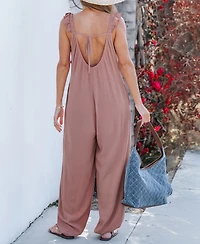 Cupshe Women's Chic Sleeveless Wide-Leg Jumpsuit