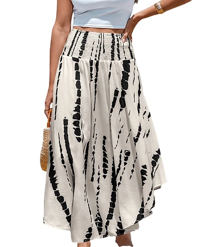 Cupshe Women's Wander Free Abstract Maxi Skirt