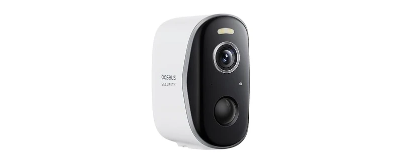Baseus Wireless Outdoor N1 Add on Security Camera, Requires H1 HomeStation, 2K Hd Clarity, 210-Day Battery Life, No Monthly Fee, 145° Fov, Color Night