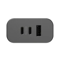 OtterBox Premium Pro 3 Port Usb C Wall Charger 72W-Black