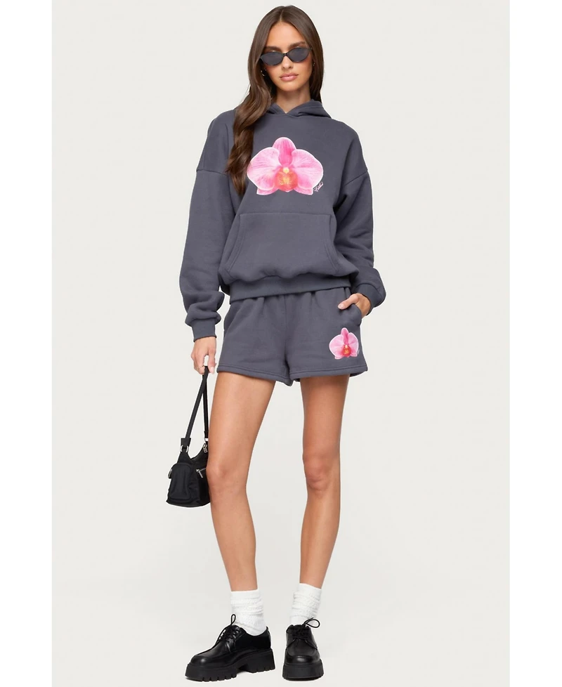 Edikted Women's Orchid Babe Hoodie