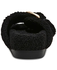 Dv Dolce Vita Women's Aldoni Plush Double-Strap Slide Slippers