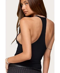 Edikted Women's Alanah Cut Out Ribbed Bodysuit
