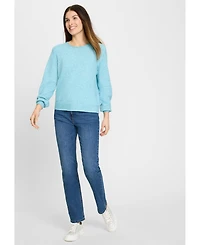 Olsen Women's Melange Knit Sweater