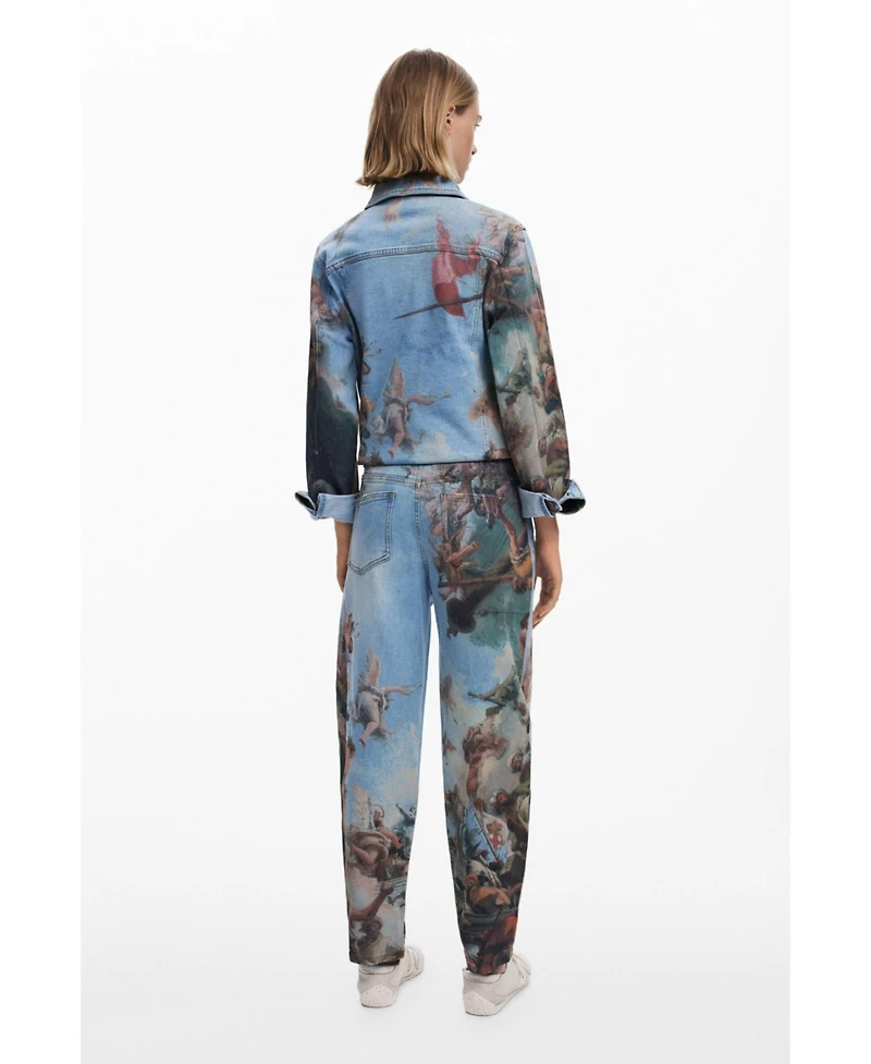 Desigual Women's Fresh denim pants