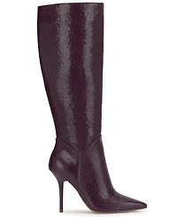 Jessica Simpson Women's Lovienn Stiletto Knee-High Wide-Calf Dress Boots