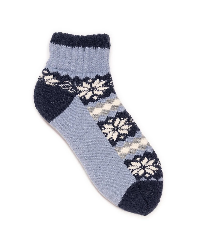 Muk Luks Tall Heat Retainer Mini Crew Sock
