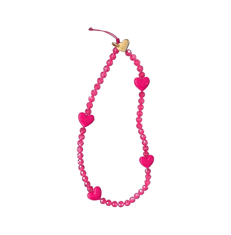 Velvet Caviar Phone Charm-Pink