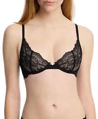 Skarlett Blue Women's Unveil Lace Underwire Demi Bra