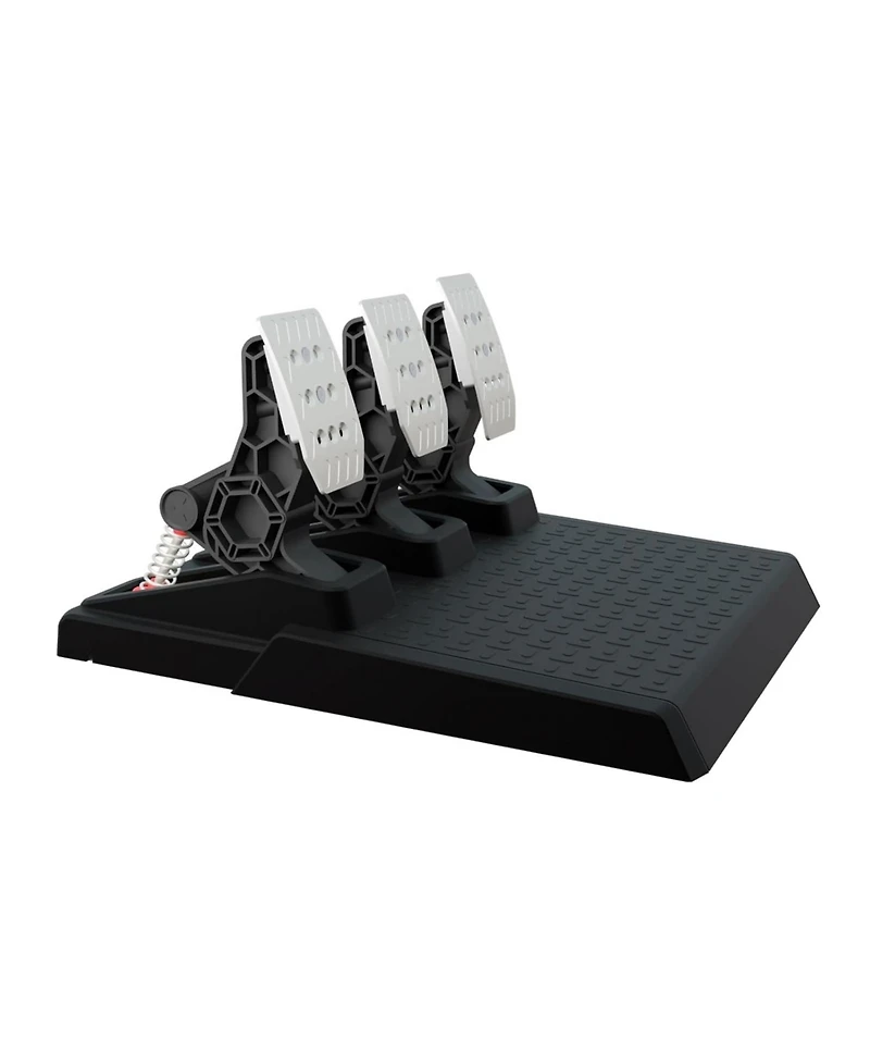 Nbcp Racing Pedals for Pc Gaming Steering Wheel – Adjustable Tension Springs, Swappable Springs, Metal Construction, Compatible with Windows 11/10/7
