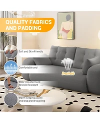 Streamdale Furniture Human Dog Bed Foldable Sofa - Grey