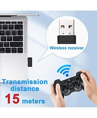 Nbcp Wireless Pc Game Controller – Dual Vibration Gamepad with Usb Receiver for Steam & Windows 7/8/10/11