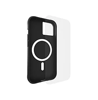 Case-Mate Protection Pack Tough Case and Glass Screen Protector for Apple iPhone 15 / iPhone 14 / iPhone 13-Black