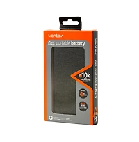 Ventev 10K mAh Portable Battery-Gray