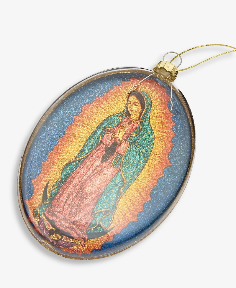 Holiday Lane Blessed Our Lady of Guadalupe Disc Ornament, Macy's Exclusive