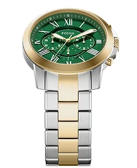 Fossil Men's Grant Chronograph Two-Tone Stainless Steel Watch