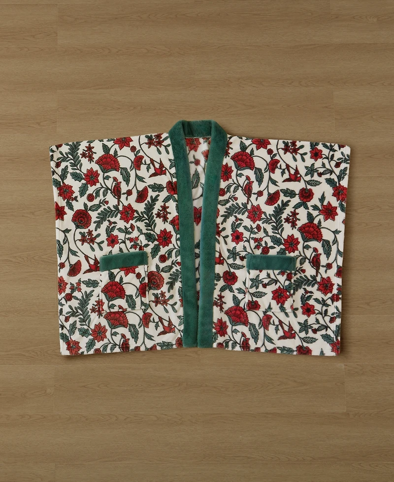 Premier Comfort Cozy Plush Printed Wrap, 50" x 70", Exclusively at Macy's