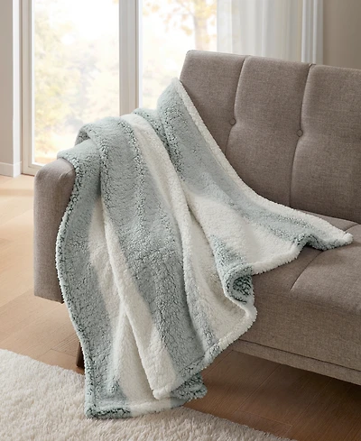 Premier Comfort Alpine Valley Cozy Sherpa Throw, 50" x 60"