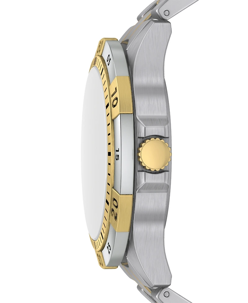 Fossil Men's Garrett Multifunction Two-Tone Stainless Steel Watch, 44mm