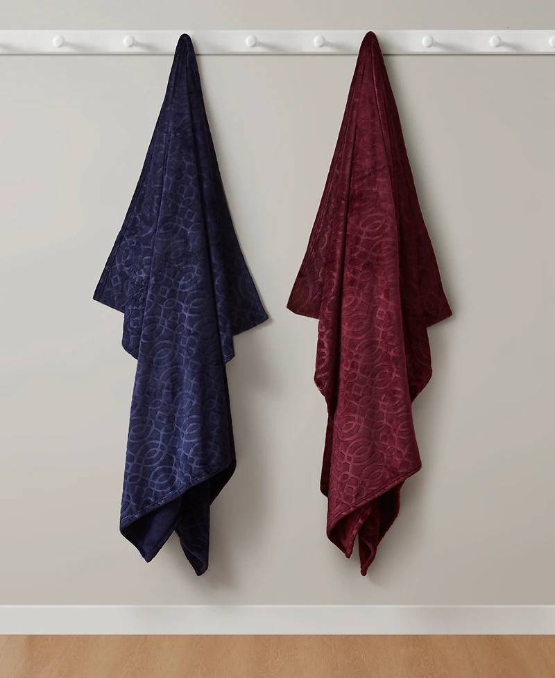 Premier Comfort Cozy Embossed Blanket, 50" x 60"