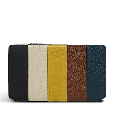 Radley London Coin Street Patchwork Mini Zip Top Wallet