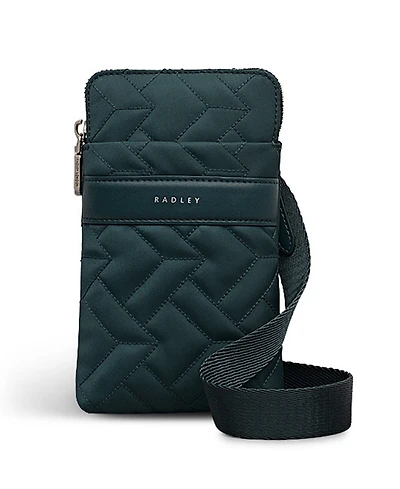 Radley London Holland Park Quilted Mini Zip Around Phone Crossbody Bag