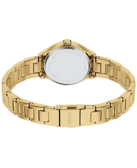 Fossil Women's Gilmore Three-Hand Gold-Tone Stainless Steel Watch, 28mm