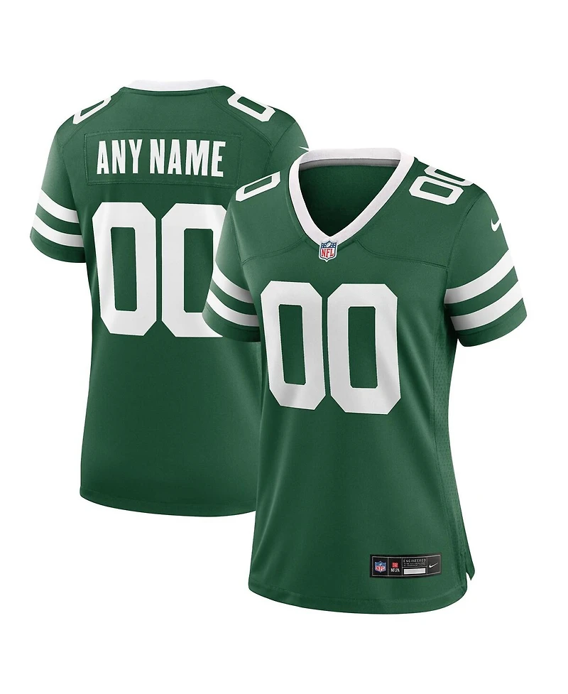 Nike Women's Legacy Green New York Jets Custom Game Jersey