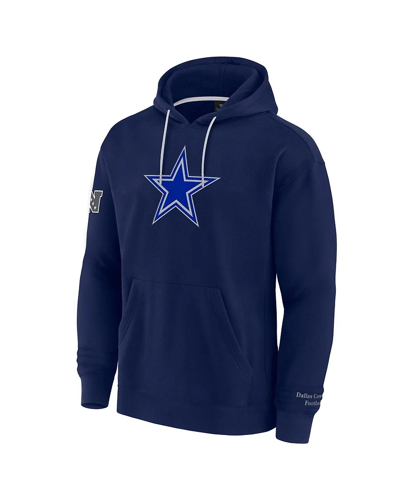 Fanatics Men's Navy Dallas Cowboys Elements Pace Pullover Hoodie