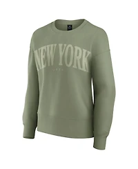 Fanatics Women's Green New York Jets Elements Pullover Sweatshirt