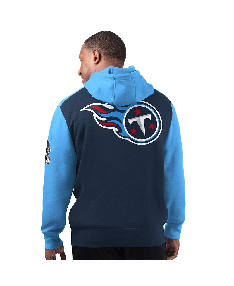 Starter Men's Navy Tennessee Titans Extreme Pullover Hoodie