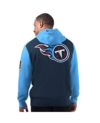 Starter Men's Navy Tennessee Titans Extreme Pullover Hoodie