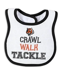 Wear by Erin Andrews Baby Boys and Girls Cincinnati Bengals Sleep Play Set