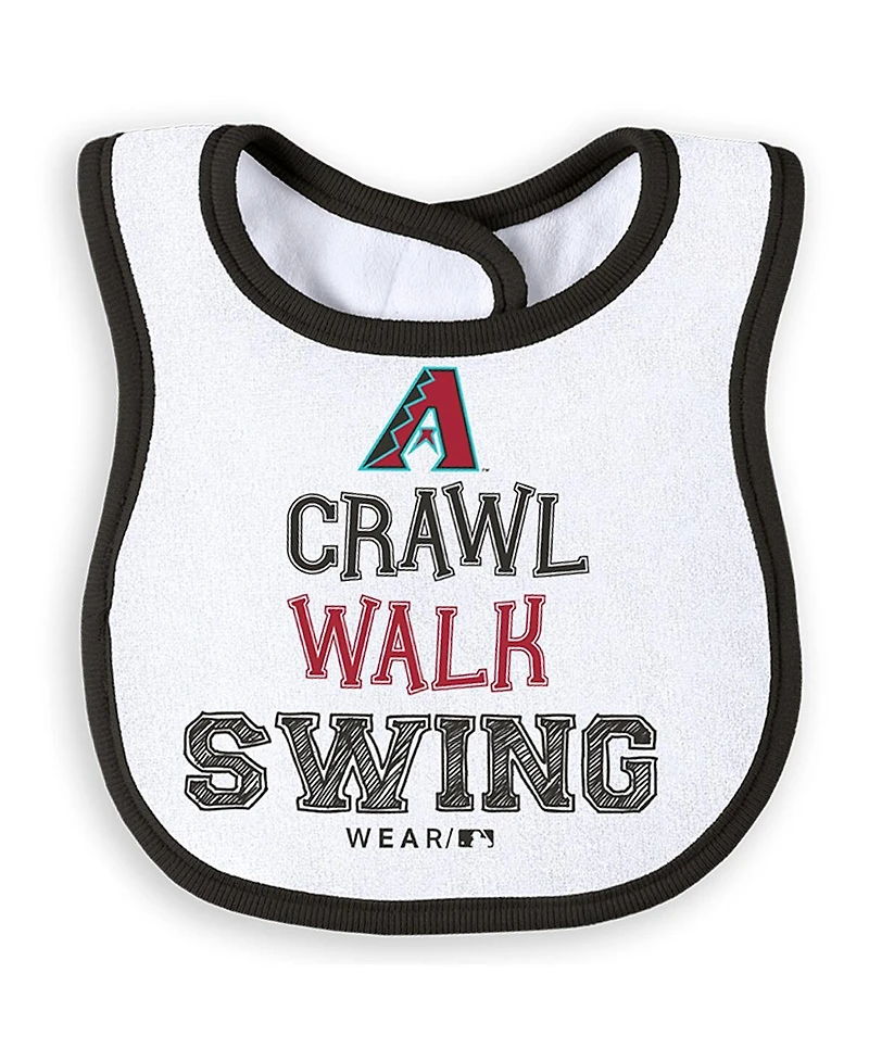 Wear by Erin Andrews Baby Boys and Girls Arizona Diamondbacks Sleep Play Set