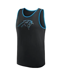 Logo Athletic Men's Black Carolina Panthers Unmatched Success Tank Top