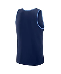 Logo Athletic Men's Navy Tennessee Titans Unmatched Success Tank Top