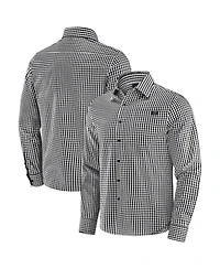 J. Palmer Men's Black Chicago Bears Dual Threat Long Sleeve Button-Up Shirt