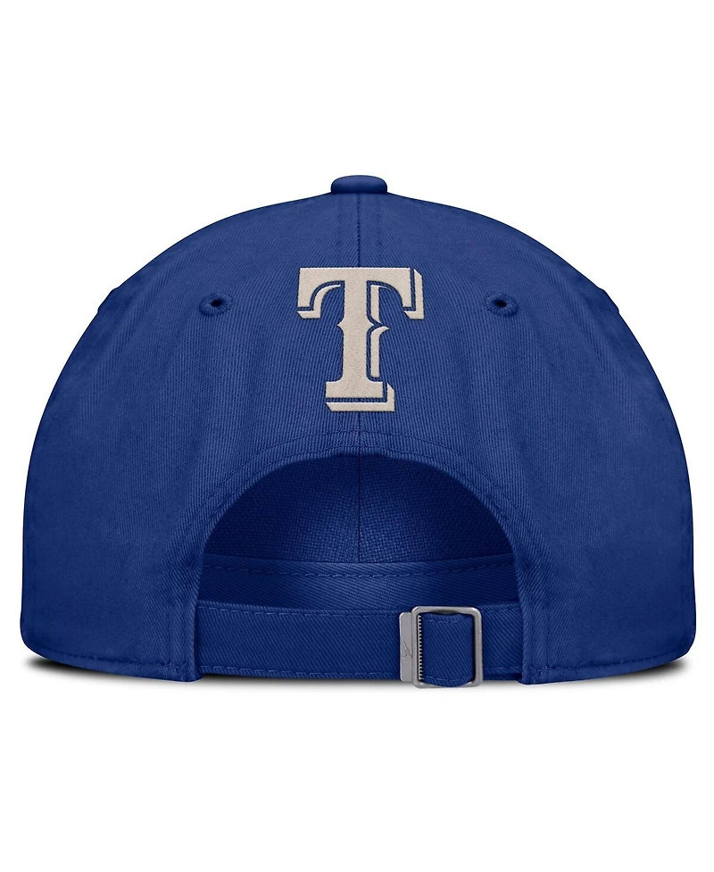 Nike Men's Royal Texas Rangers Statement Club Adjustable Hat
